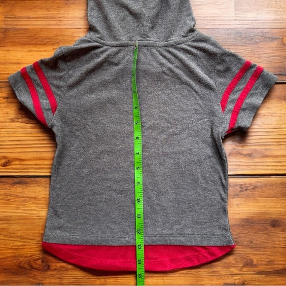 COLOSSEUM Alabama Crimson Tide LOVE Hooded T-Shirt - 3T - Toddler Girls - Picture 5 of 7